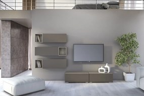 Σύνθεση σαλονιού "SMART 7C" σε χρώμα σταχτί-λευκό