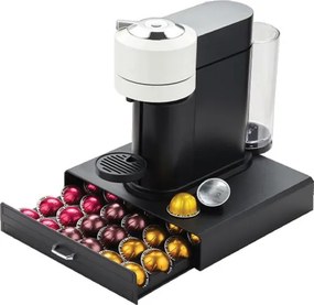 Βάση-Συρτάρι Αποθήκευσης για Κάψουλες Nespresso ή Vertuo Υ6.5x34.2x32.5εκ.