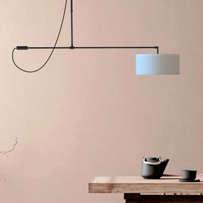 Κρεμαστό Φωτιστικό Raisa Pendant E27 Μαύρο Ματ