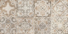 Keros Decorado Kalina Beige 25x50 - Πλακάκι μπάνιου