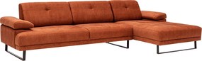 Corner Sofa Mustang Small Right - Orange Orange