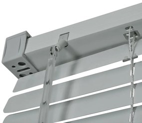 vidaXL Στόρι Παραθύρου Ασημί 120 x 130 εκ. από Αλουμίνιο