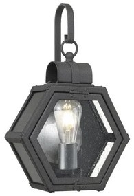 Απλίκα Φωτιστικό Τοίχου Μικρό E27 60W IP44 Heath Elstead QN-HEATH-S-MB Μαύρο