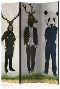 Διαχωριστικό με 3 τμήματα - Man or Animal? [Room Dividers]