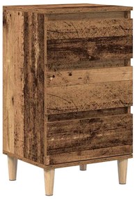 vidaXL Κομοδίνο Παλαιό ξύλο 40 x 35 x 70 εκ. Επεξεργασμένο ξύλο