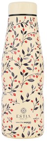 Θερμός Travel Flask Save The Aegean Bloom Beige 500ml Estia 01-31558