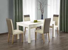 SEWERYN 160/300 cm extension table color: white DIOMMI V-PL-SEWERYN-ST-BIAŁY