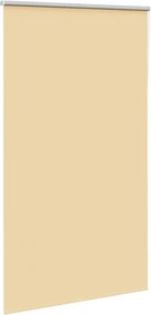 vidaXL Roller Blind Blackout Μπεζ 130x210 cm Πλάτος υφάσματος 126,6cm