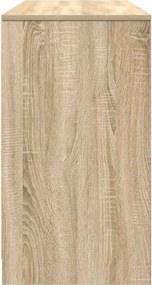 vidaXL Γραφείο Sonoma Δρυς 120x42x76 εκ. από Επεξεργασμένο Ξύλο