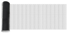 vidaXL Εξάγωνος Φράχτης Γκρί 0.8x100 μ Ατσάλι