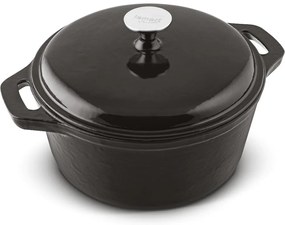 Κατσαρόλα από Μαντέμι 25,5cm 4,3lt Lamart LT1209 Μαύρο