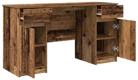 vidaXL Γραφείο Παλαιό ξύλο 140 x 49 x 76 εκ. Επεξεργασμένο ξύλο