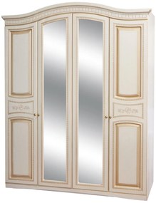 Ντουλάπα Brielle τετράφυλλη - 184.00Χ58.00Χ230.00cm