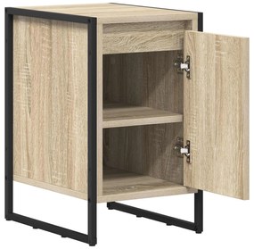 vidaXL Κομοδίνο 2 pcs Σονόμα 39,5 x 30 x 50 εκ Επεξεργασμένο ξύλο