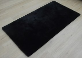 Χαλί Διαδρόμου Γούνινο (80x150) New Plan Puffy FC9 Black
