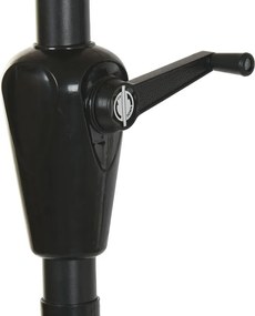 Ομπρέλα Home ESPRIT Μαύρο Άμμο 280 X 280 X 250 CM