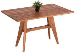 Τραπέζι Κήπου Leo HM6137 130x80x76cm Natural