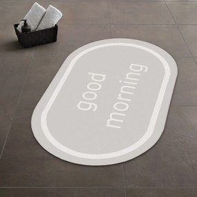 Πατάκι Μπάνιου Morning 9177 158 Oyster Kleine Wolke 50 X 80 Rubber