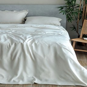 Σεντόνια Lince (Σετ 4τμχ) White Palamaiki Queen Size Bamboo,Ύφασμα