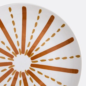 Σετ 4 ρηχά πιάτα stoneware RIVERI