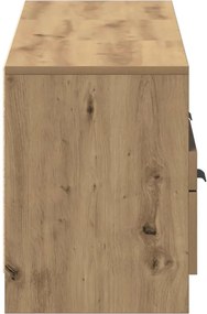 vidaXL Ντουλάπι τηλεόρασης Artisan Oak 150x33,5x45 cm