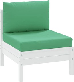 vidaXL Μαξιλάρια Παλέτας 2 τεμ. Πράσινα από Ύφασμα Oxford