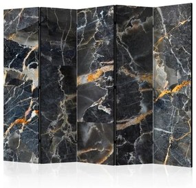 Διαχωριστικό με 5 τμήματα - Black Marble II [Room Dividers]