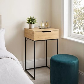 ΚΟΝΣΌΛΕΣ &amp; ΜΠΟΥΦΈΔΕΣ (ΈΠΙΠΛΑ ΕΙΣΌΔΟΥ) WOODEN ABBOTT DRESSING TABLE HD6730