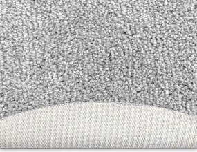 vidaXL Αντιολισθητικό Σαγκί Χαλάκι Γκρι 120 x 120 cm PP