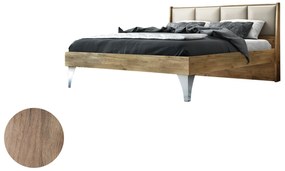 Intrahome Κρεβάτι "DIVA" διπλό σε χρώμα καρυδί 160x200 Intrahomesa-00652415