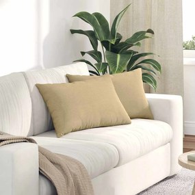 vidaXL Μαξιλάρι Καναπέ 2 pcs Γκρι Πράσινο 60 x 40 cm