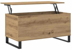 vidaXL Τραπεζάκι σαλονιού Δρυς τεχνίτης 90x44,5x45 cm