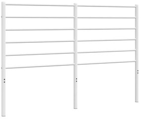 vidaXL Κεφαλάρι Λευκό 120 εκ. Μεταλλικό