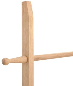 vidaXL Σκάλα για Πετσέτες 170 εκ. από Μασίφ Ξύλο Καρυδιάς
