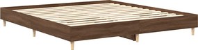 vidaXL Πλαίσιο κρεβατιού χωρίς στρώμα 200x200 εκ. Επεξεργασμένο Ξύλο