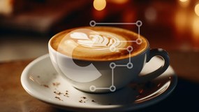 Intra Συλλεκτικό Ξύλινο Παζλ Plywood  4mm - Καφές με Latte Art Design Σε Ξύλινο Κουτί - Διαστάσεις: 10x10 cm – 25 κομμάτια