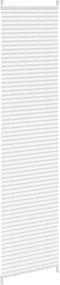 Πλισέ ρόλερ σκίασης60x200cm Λευκό