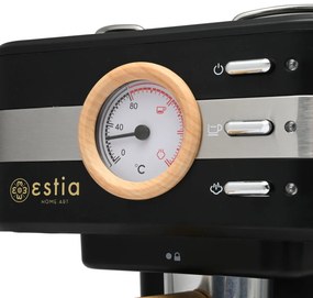 ESTIA ΜΗΧΑΝΗ ESPRESSO OAK 950w 15 bar 1.2lt ΜΑΥΡΗ