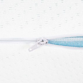 vidaXL Μαξιλάρι Ύπνου Μονόχρωμο Λευκό 70 x 36 x 13 εκ