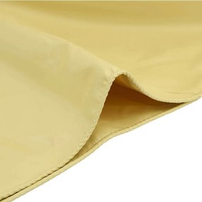 vidaXL Τέντα 650g / m² Μπεζ 4 x 8 m Καμβάς με επικάλυψη PVC