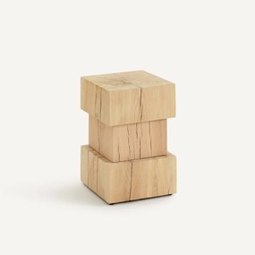 Τραπεζάκι σαλονιού από μασίφ δρυ, MERLUX