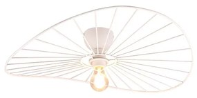 Φωτιστικό Οροφής Vintage Industrial RL Lighting Chapeau R61451031 Λευκό Ματ