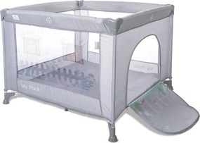 PLAYPEN MY PLACE WITH ROOF GREY