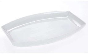 Πιατέλα Σερβιρίσματος Ορθογώνια 26.000.78 40x28cm White Cryspo Trio Porcelain