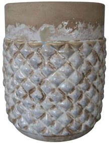 Βάζο Διακοσμητικό Thaokt 742-2391 20x14x20cm Beige Artekko Ceramic