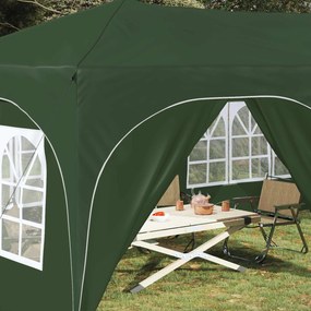 vidaXL Αυτοσχέδιο Μόρφωση 574 x 289 x 245 cm Πράσινο Ύφασμα Όξφορντ