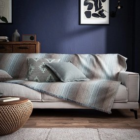 Ριχτάρι 344 01 Blue-Green Gofis Home Two-seater 180x250cm Cotton-Acrylic