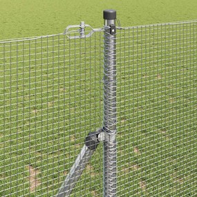 vidaXL Συρματόπλεγμα Σταθερού Εδάφους 25 x 1,4 μ Γαλβανισμένος Χάλυβας