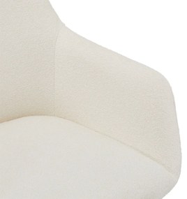 Helena Dining Chair with Armrests White