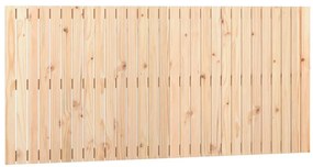 vidaXL Κεφαλάρι Επιτοίχιο 185x3x90 εκ. από Μασίφ Ξύλο Πεύκου